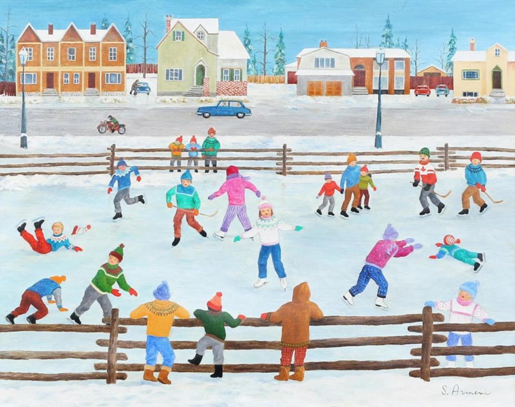 Silvia Armeni (1952) - Skating Party