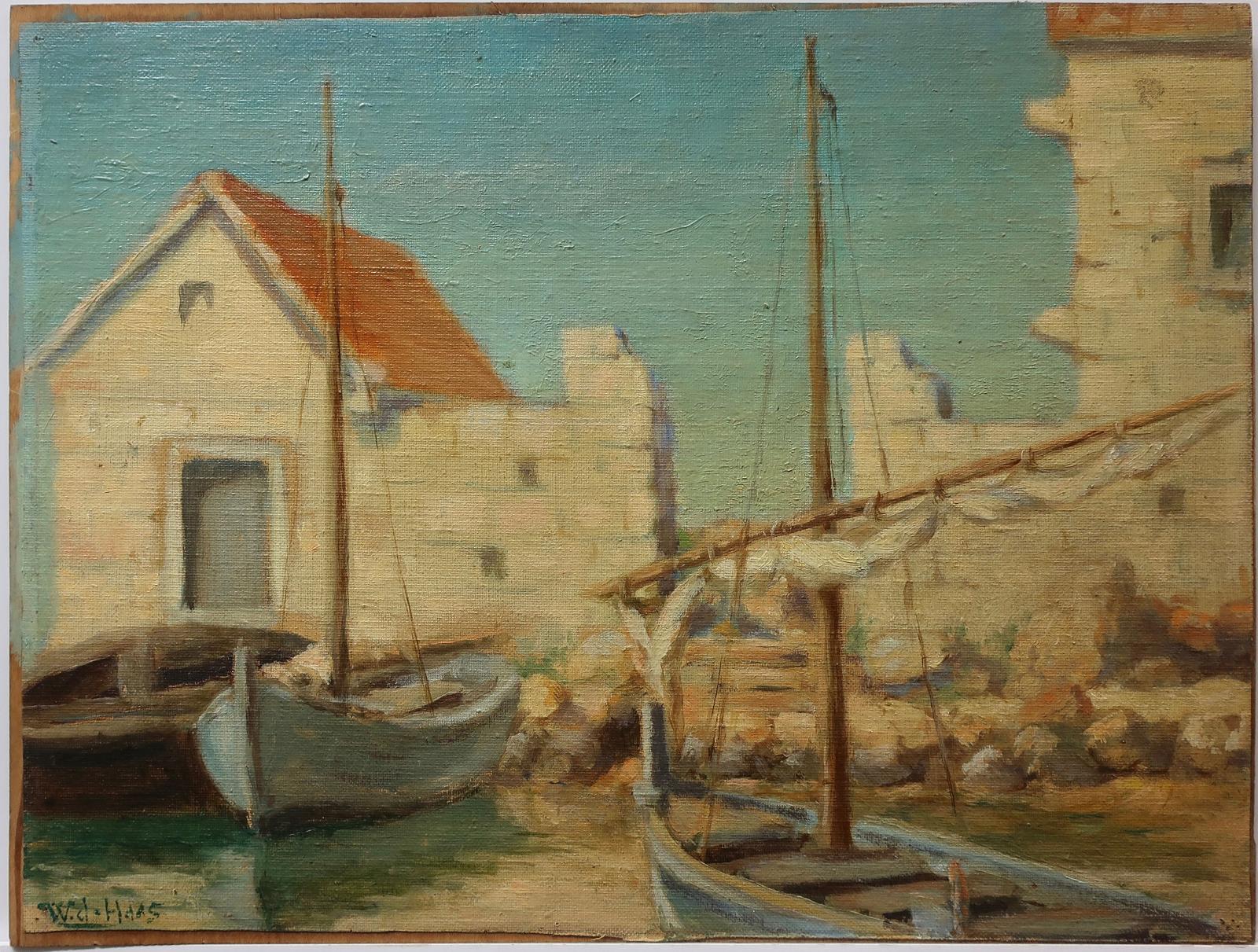 Wim de Haas - Boats At Rest