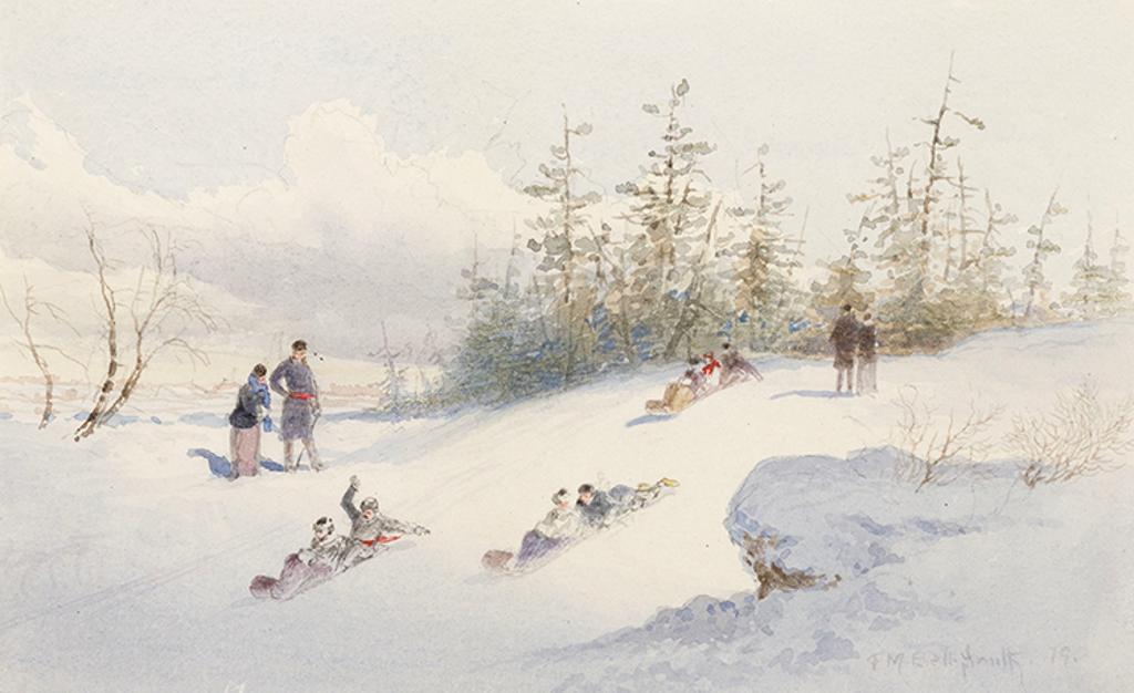 Frederic Martlett Bell-Smith (1846-1923) - Sledding