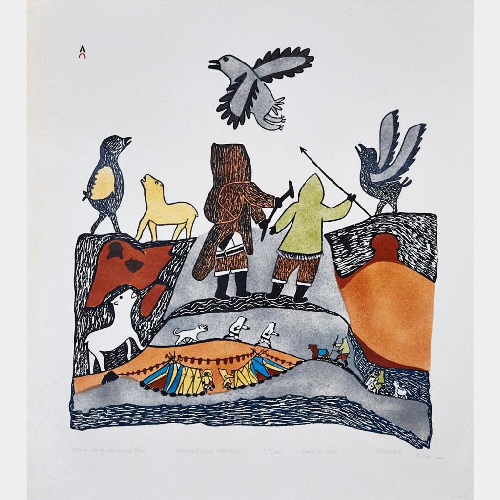 Pitseolak Ashoona (1904-1983) - Memories Of Summers Past