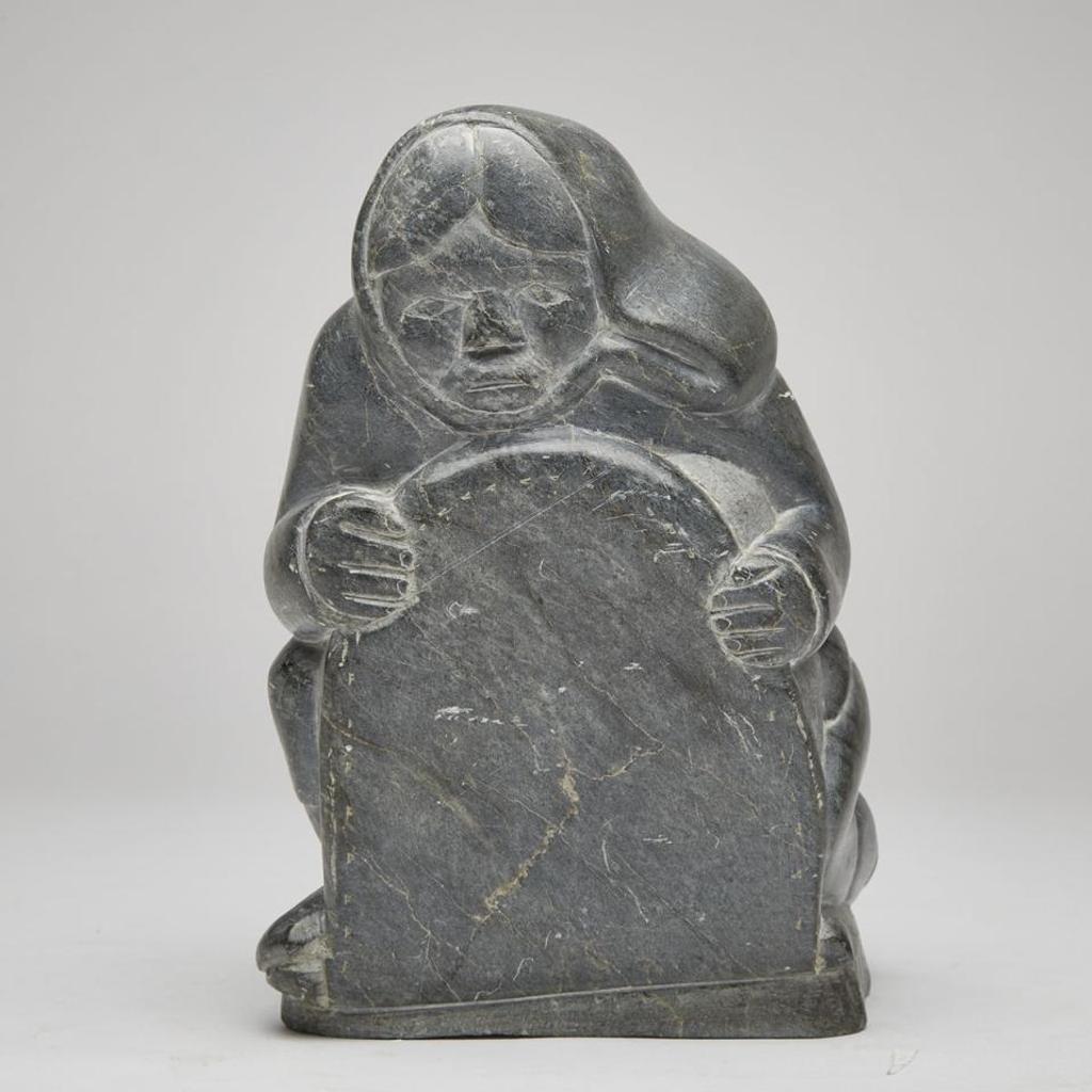 Adamie Aupalurta Putugu (1934) - Woman Stretching A Skin