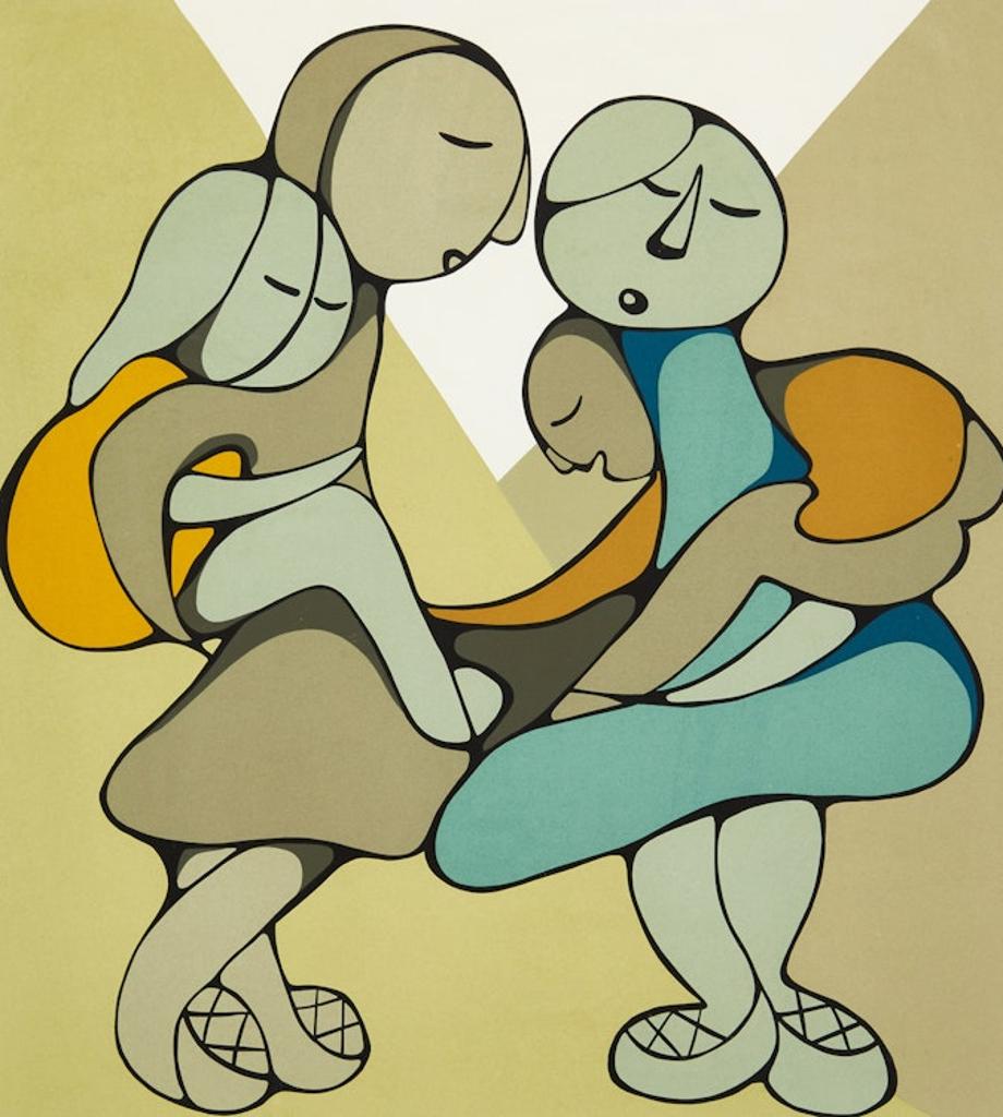 Daphne Odjig (1919-2016) - Piggyback