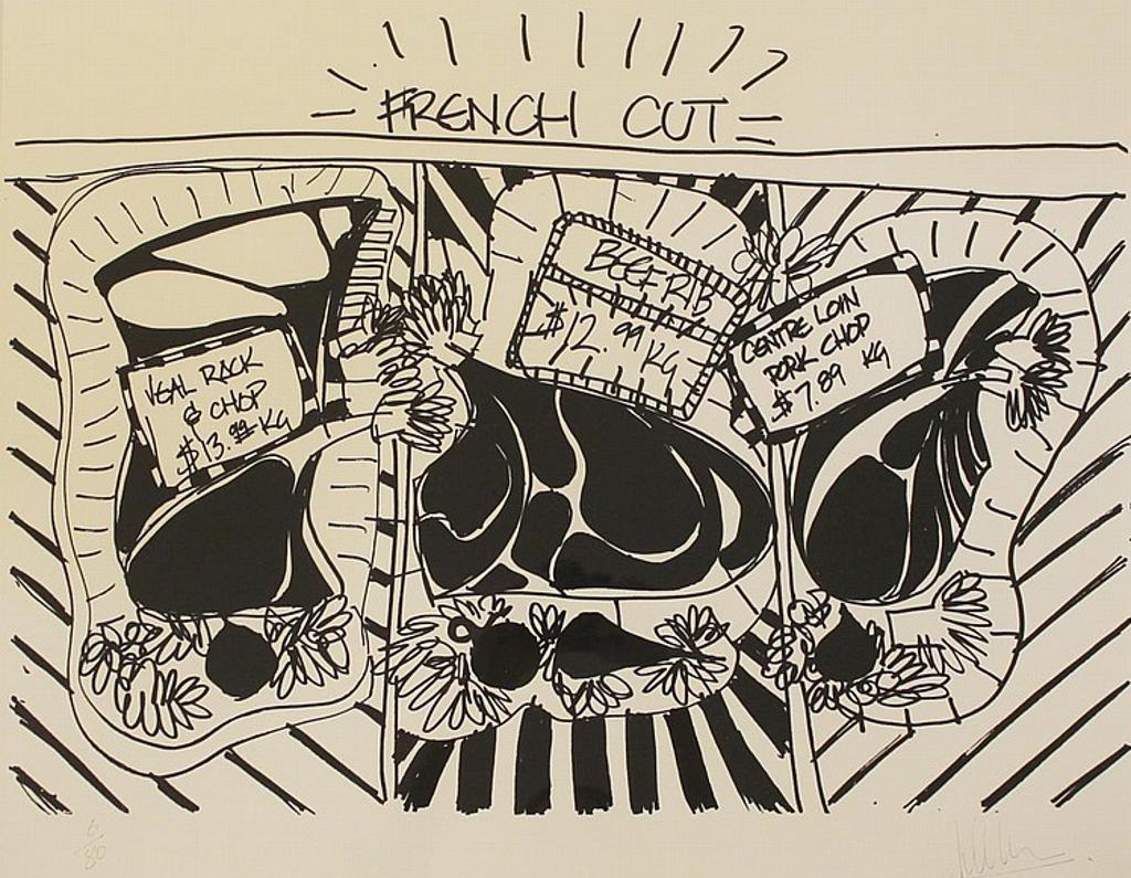Attila Richard Lukacs (1962) - French Cut - (From the Meat Series)