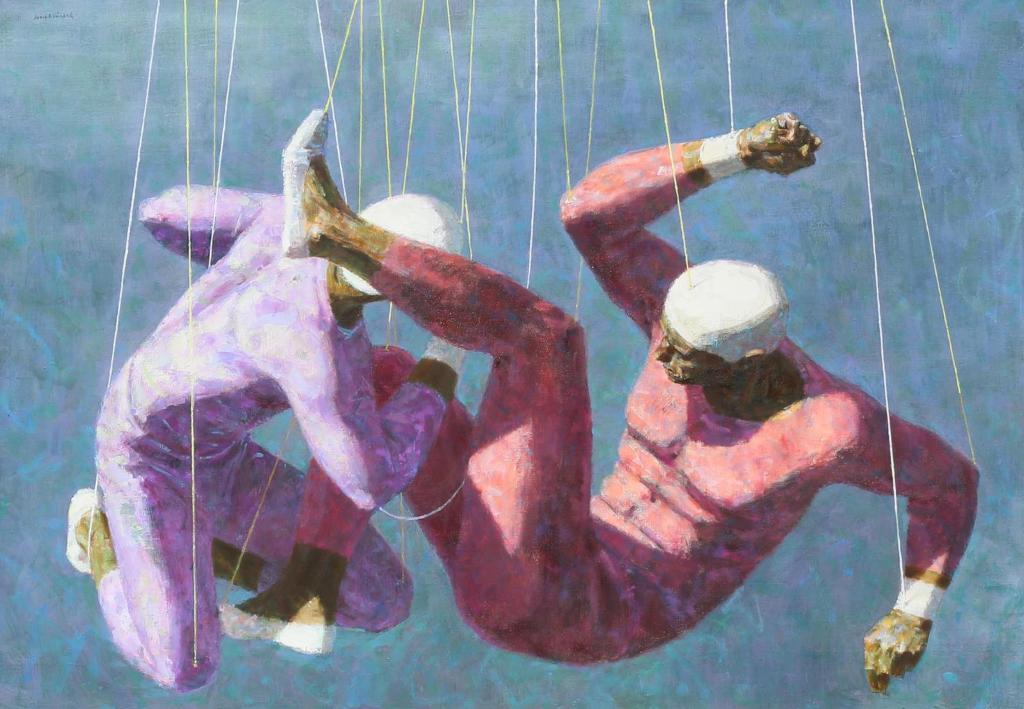 Joseph Hirsch (1910-1981) - Marionettes; 1965