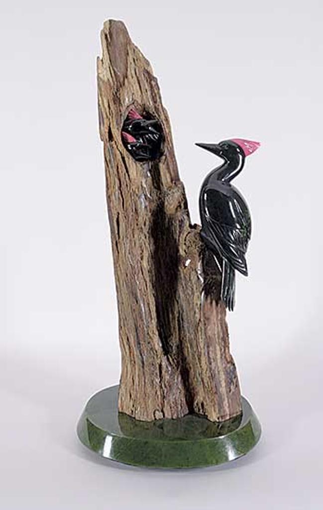 Lyle Sopel (1951) - Invitation to Dine - Woodpeckers
