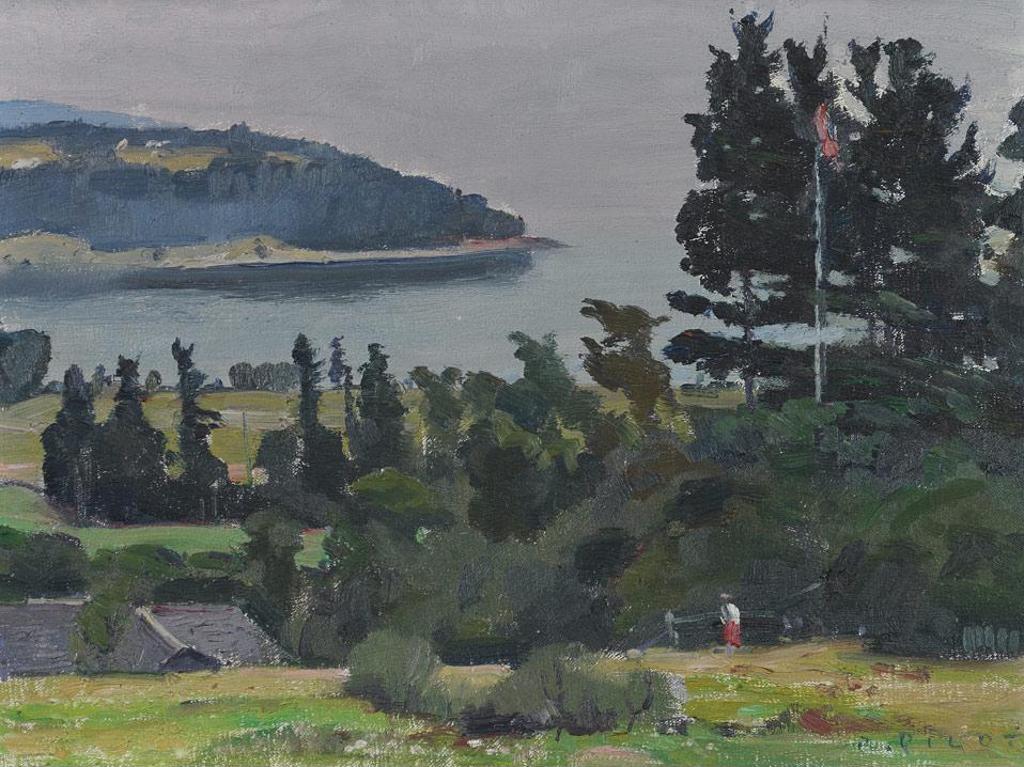 Robert Wakeham Pilot (1898-1967) - Cap A L’Aigle From Murray Bay, 1956