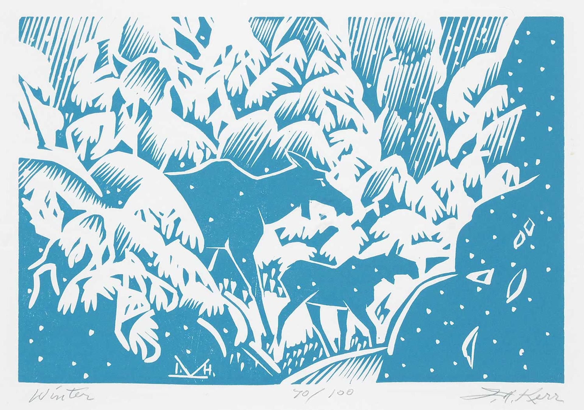 Illingworth Holey (Buck) Kerr (1905-1989) - Winter  #70/100