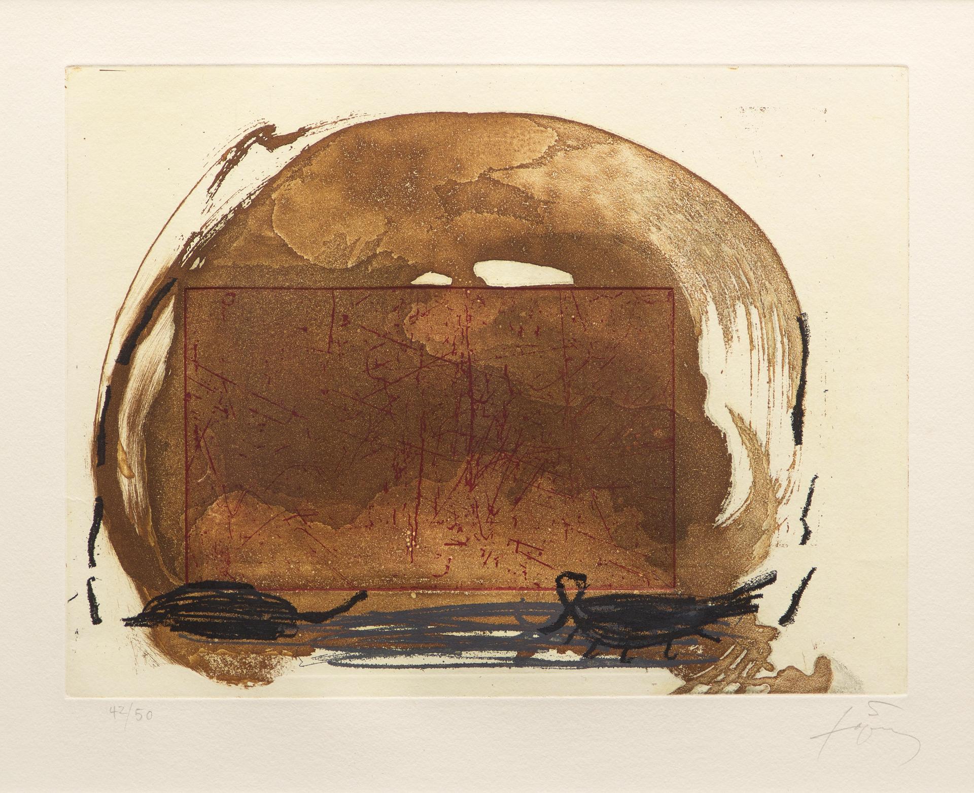 Antoni Tàpies (1923-2012) - Crâne, c. 1984
