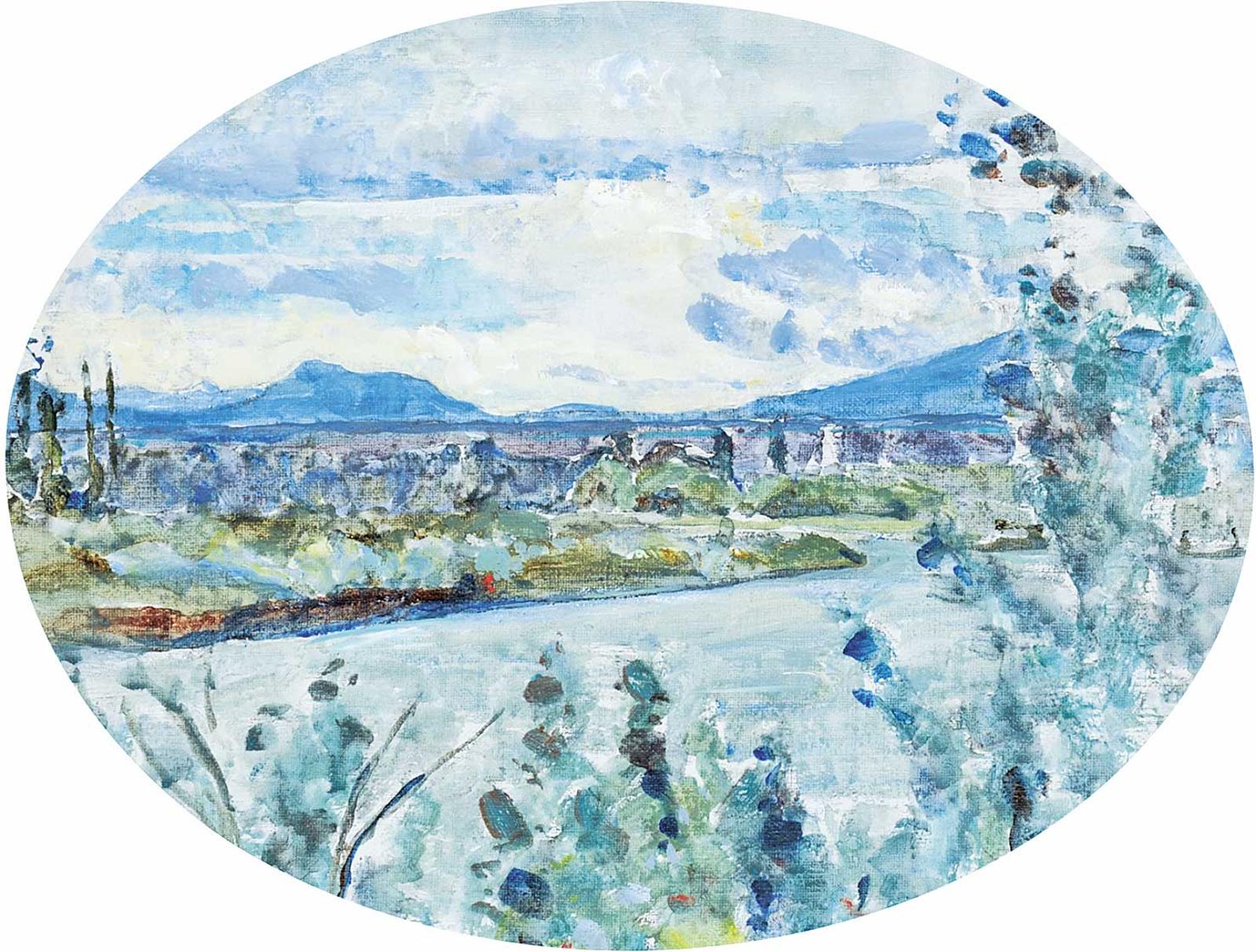 Dorothy Elsie Knowles (1927-2001) - Mountain Series, Columbia River