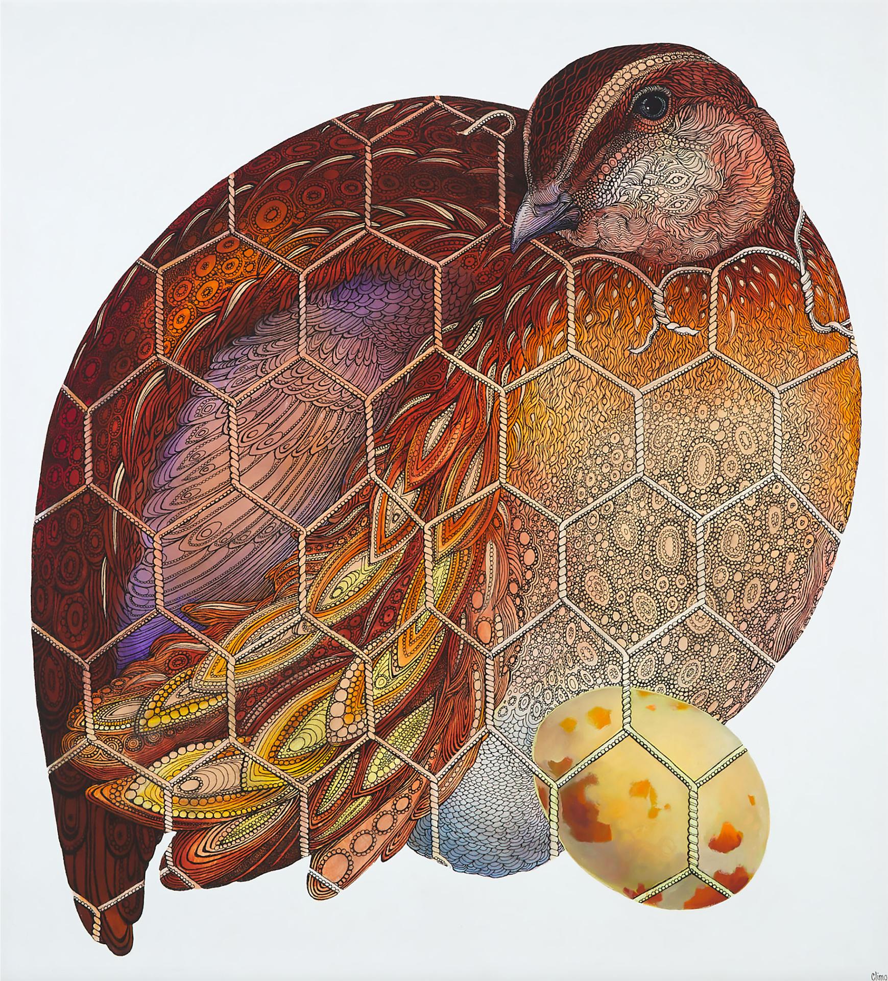 Lindee Climo (1948) - Japanese Quail, 1988