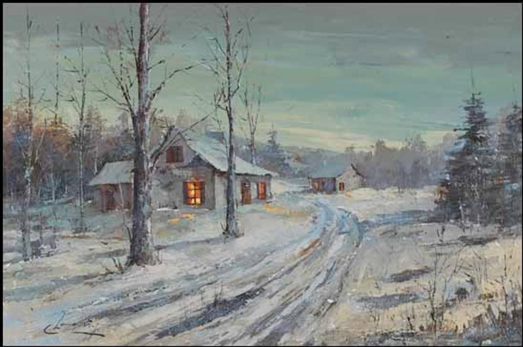 Claude Langevin (1942-2024) - Nightfall, Quebec