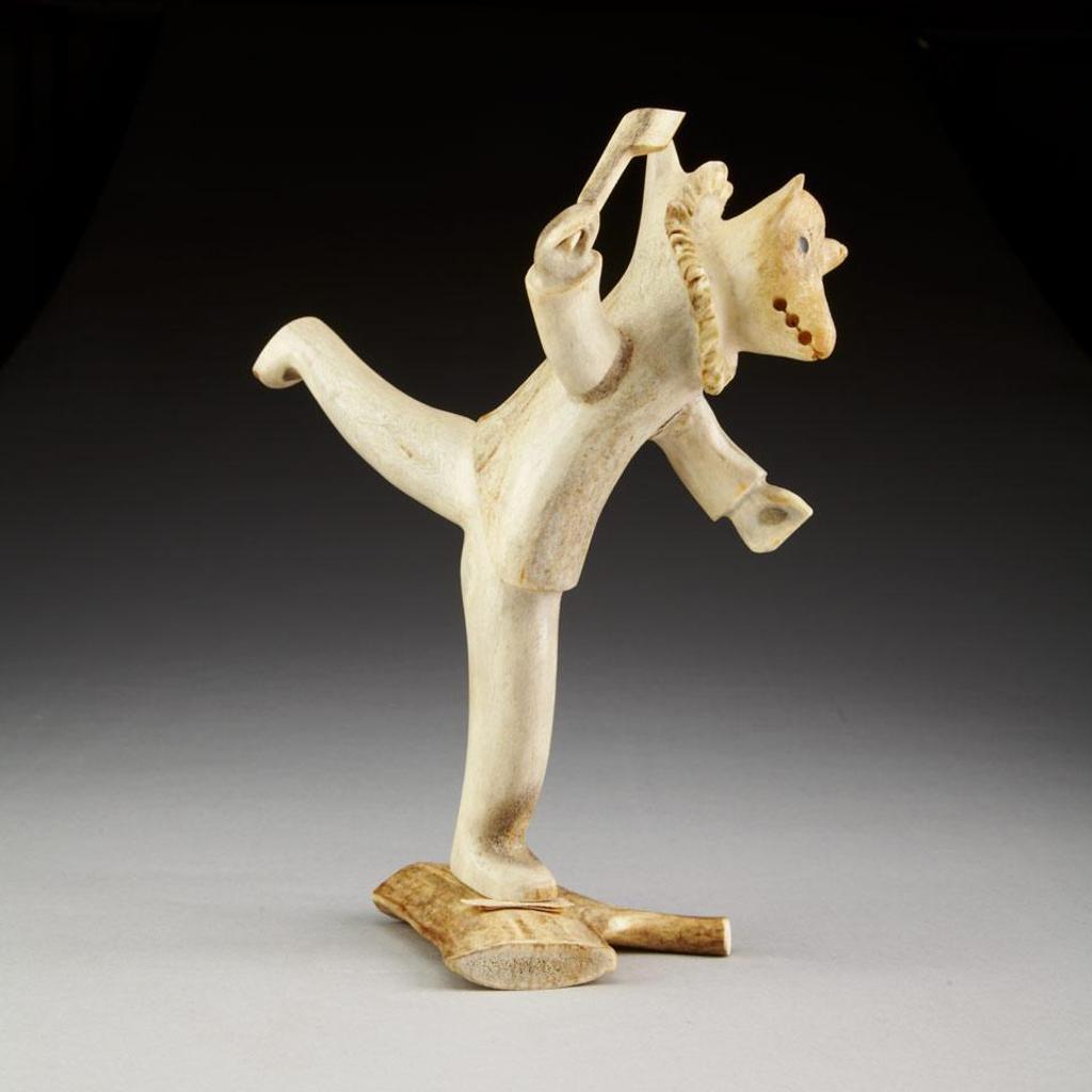 Noah Annanack (1937) - Hunter With Hatchet On Base