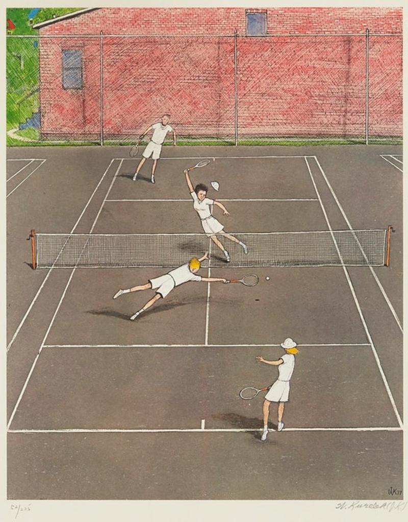 William Kurelek (1927-1977) - The Slam