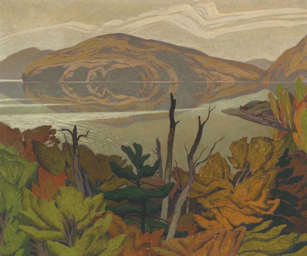 Alfred Joseph (A.J.) Casson (1898-1992) - Grey October Morning, 1953