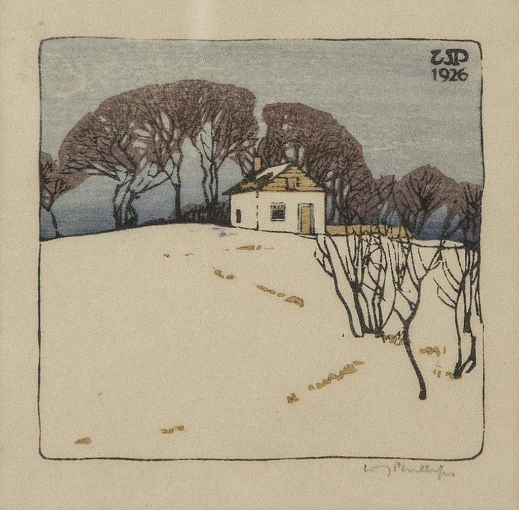 Walter Joseph (W.J.) Phillips (1884-1963) - Little Log House