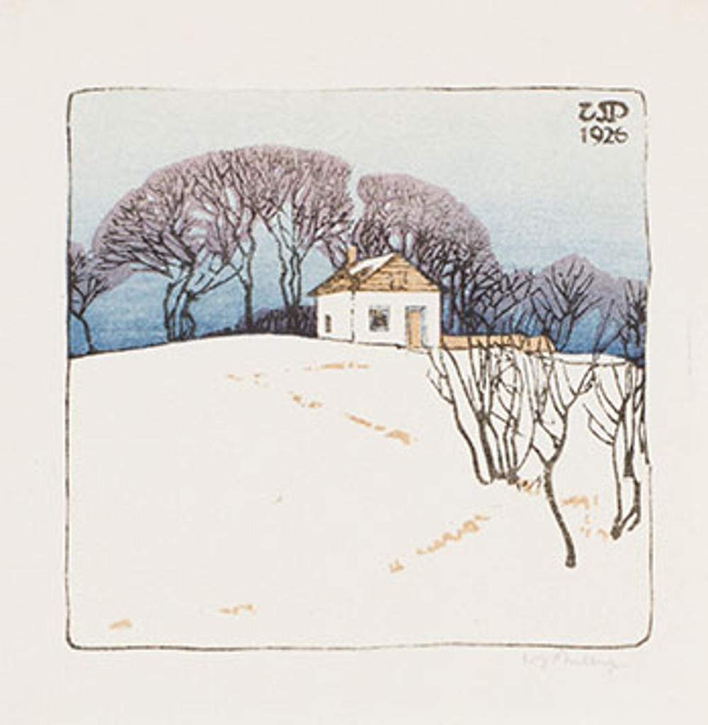 Walter Joseph (W.J.) Phillips (1884-1963) - Little Log House