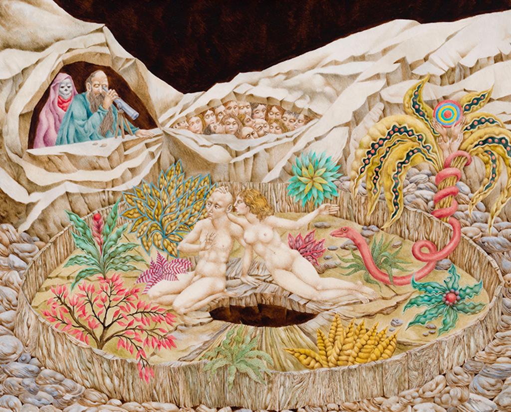 Gary Peter Slipper (1934-2019) - Adam and Eve in the Garden
