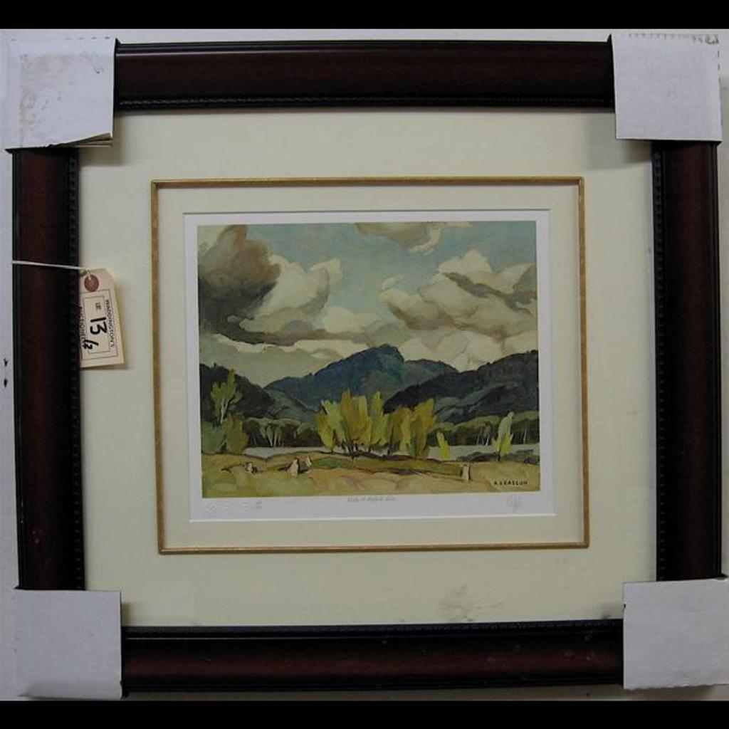 Alfred Joseph (A.J.) Casson (1898-1992) - Hills At Baptiste Lake; Kamawskeg Lake