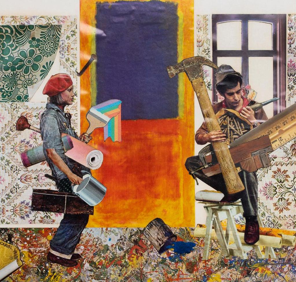 Carol Ward (1935-2000) - Untitled - Collage