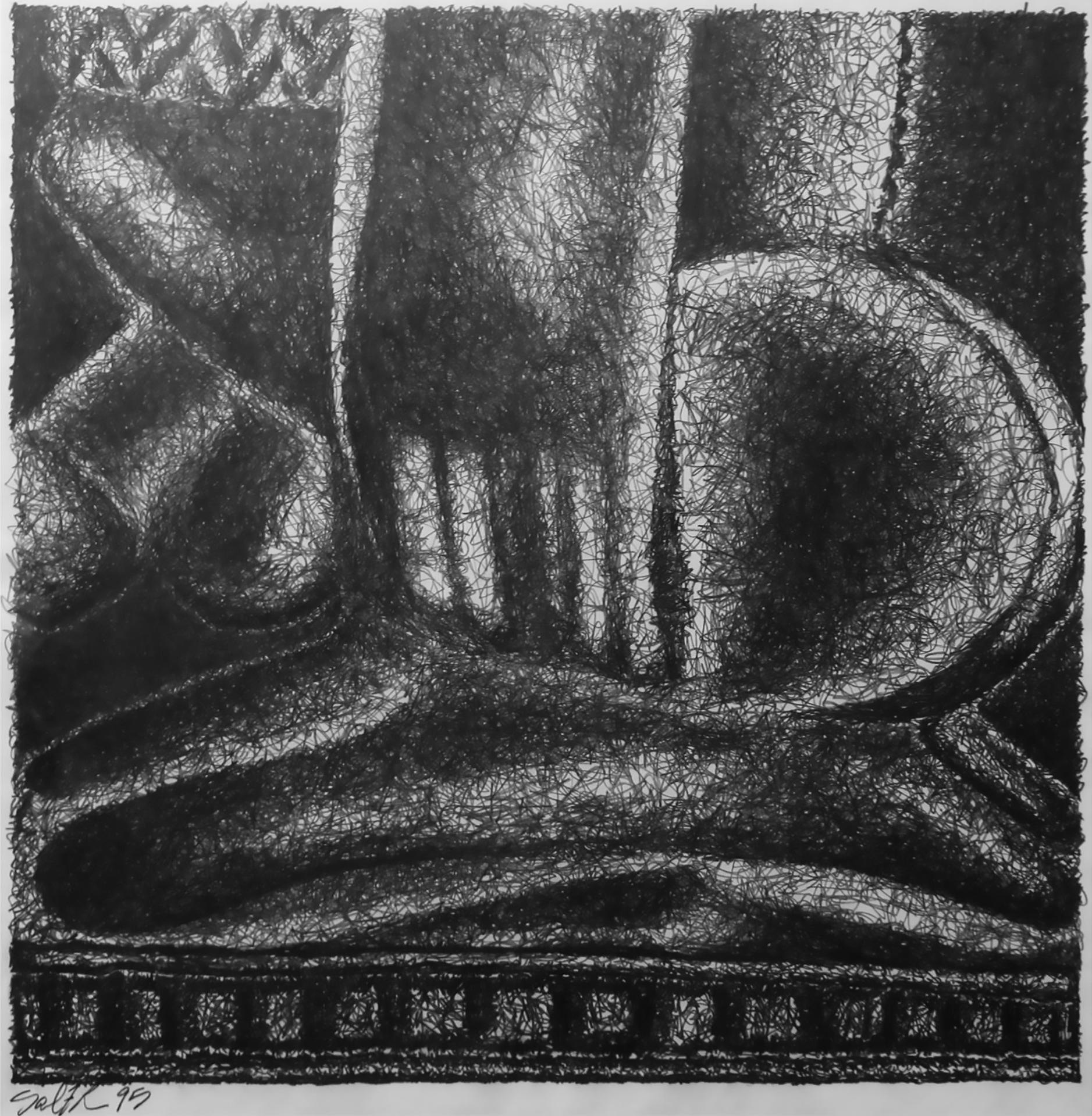 Samuel Fleming Lewis - Untitled (Kneeling Figure)