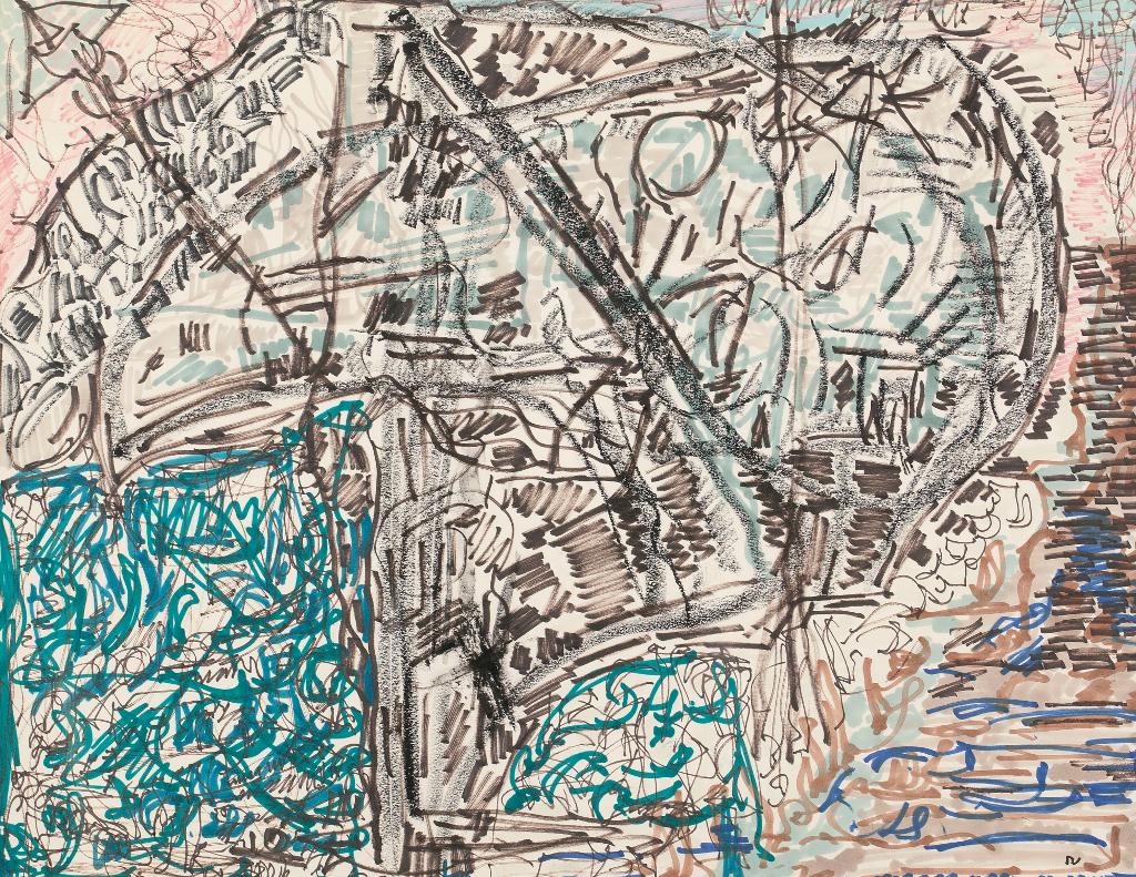 Jean-Paul Riopelle (1923-2002) - Untitled