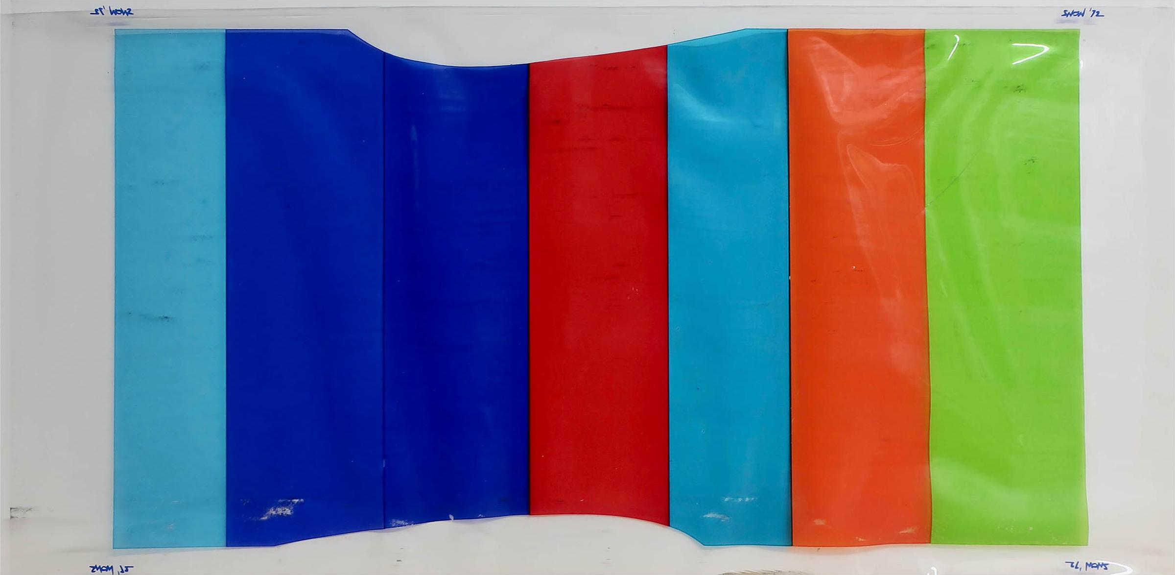 Michael James Aleck Snow (1929-2023) - Psychedelic Celluloid Torso, 1972