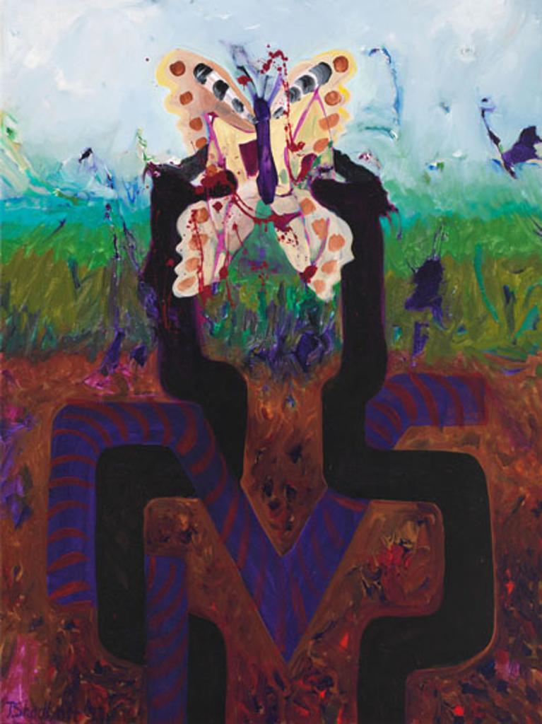 Jack Leaonard Shadbolt (1909-1998) - Lone Butterfly