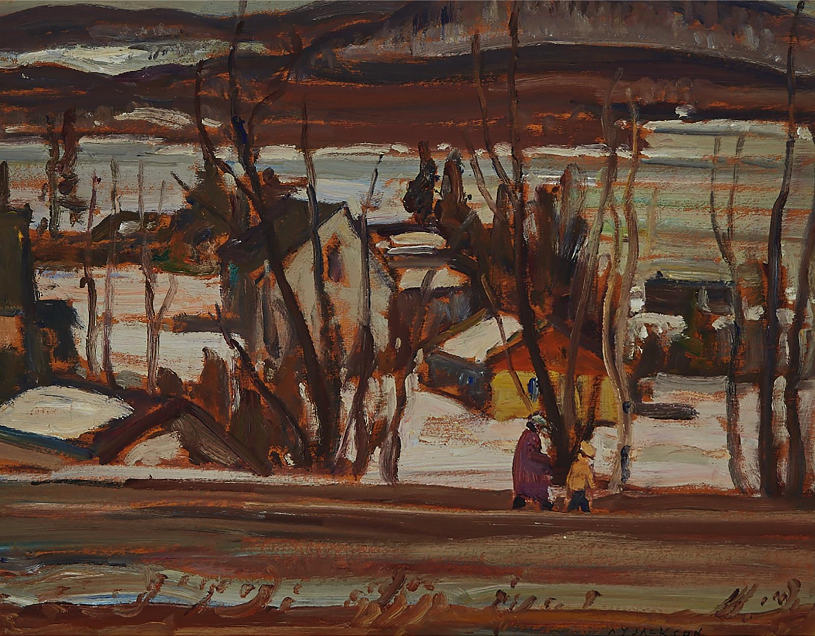 Alexander Young (A. Y.) Jackson (1882-1974) - Laurentian Village