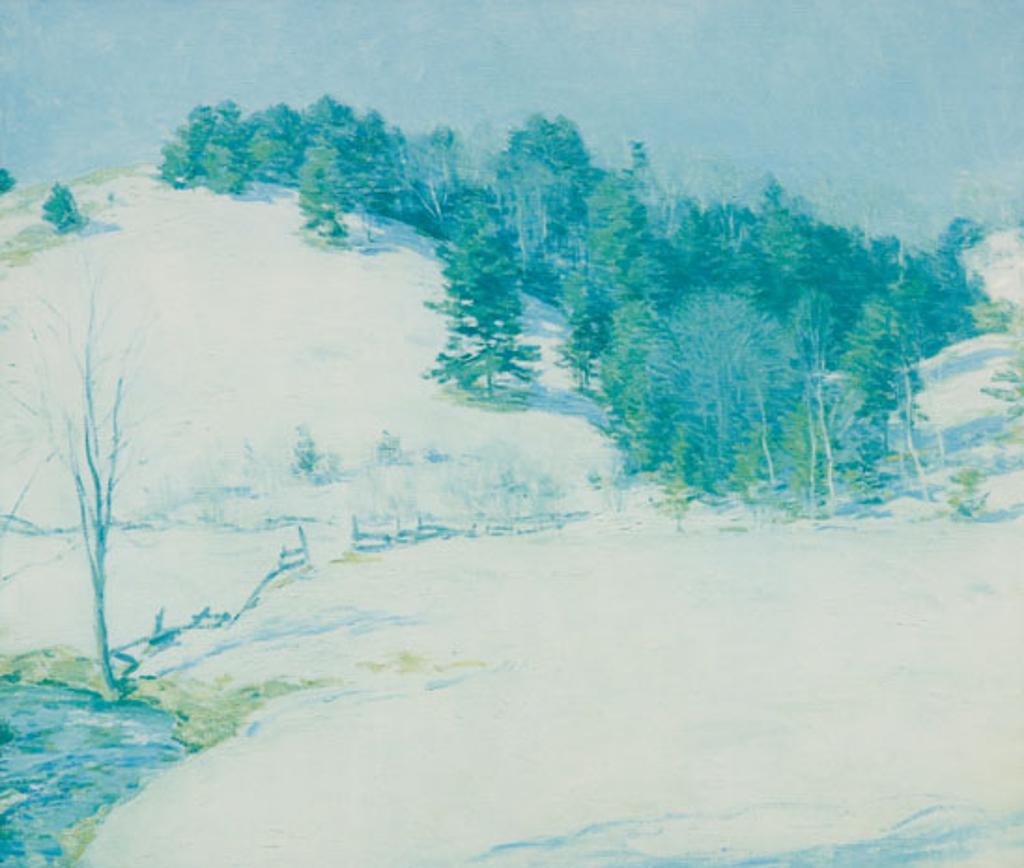 Willard L. Metcalf - Winter Hillside (03202/418)