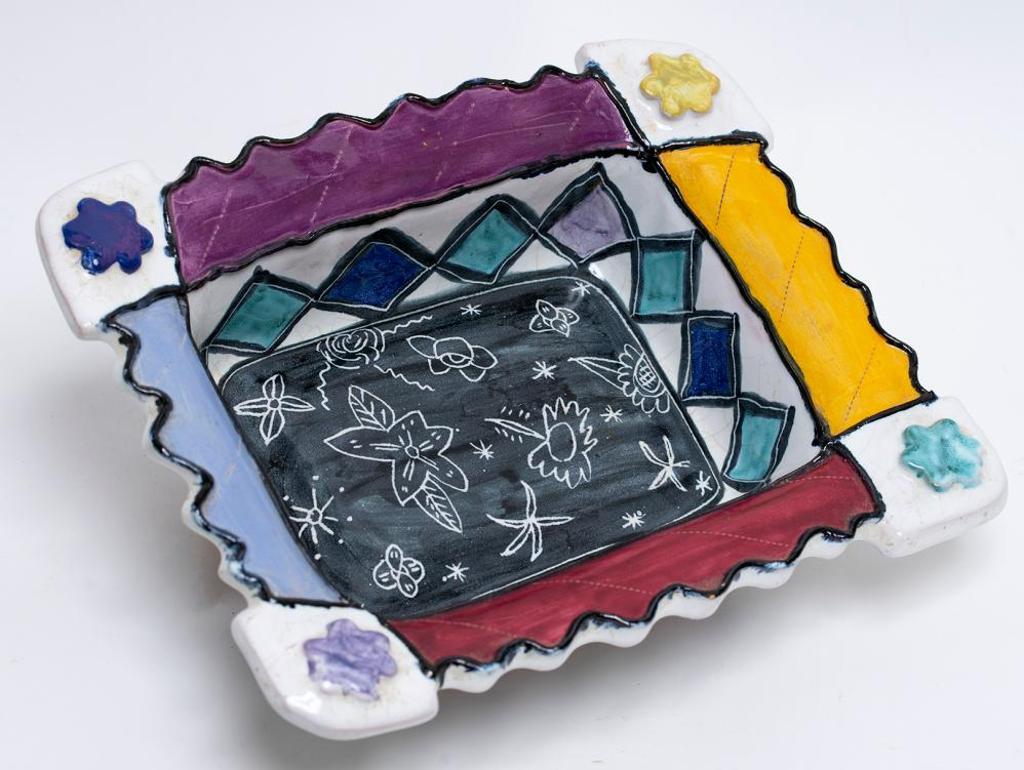 Cyndy Chwelos - Painted Ceramic Bowl