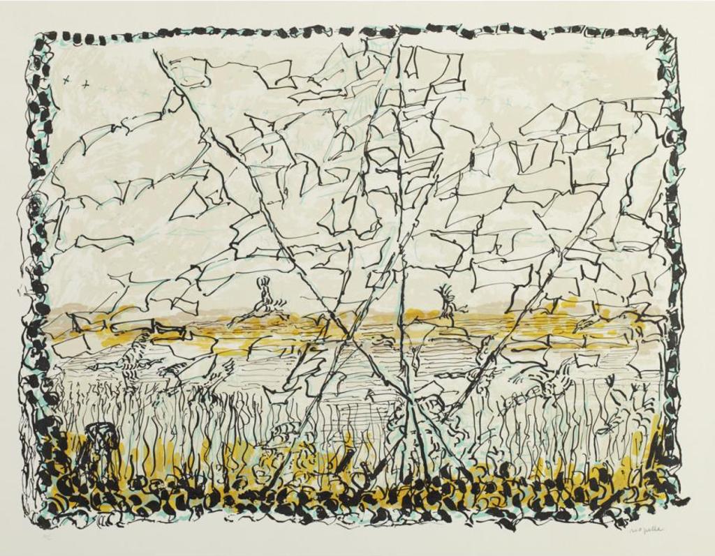 Jean-Paul Riopelle (1923-2002) - La Chasse Aux Oies I, 1981