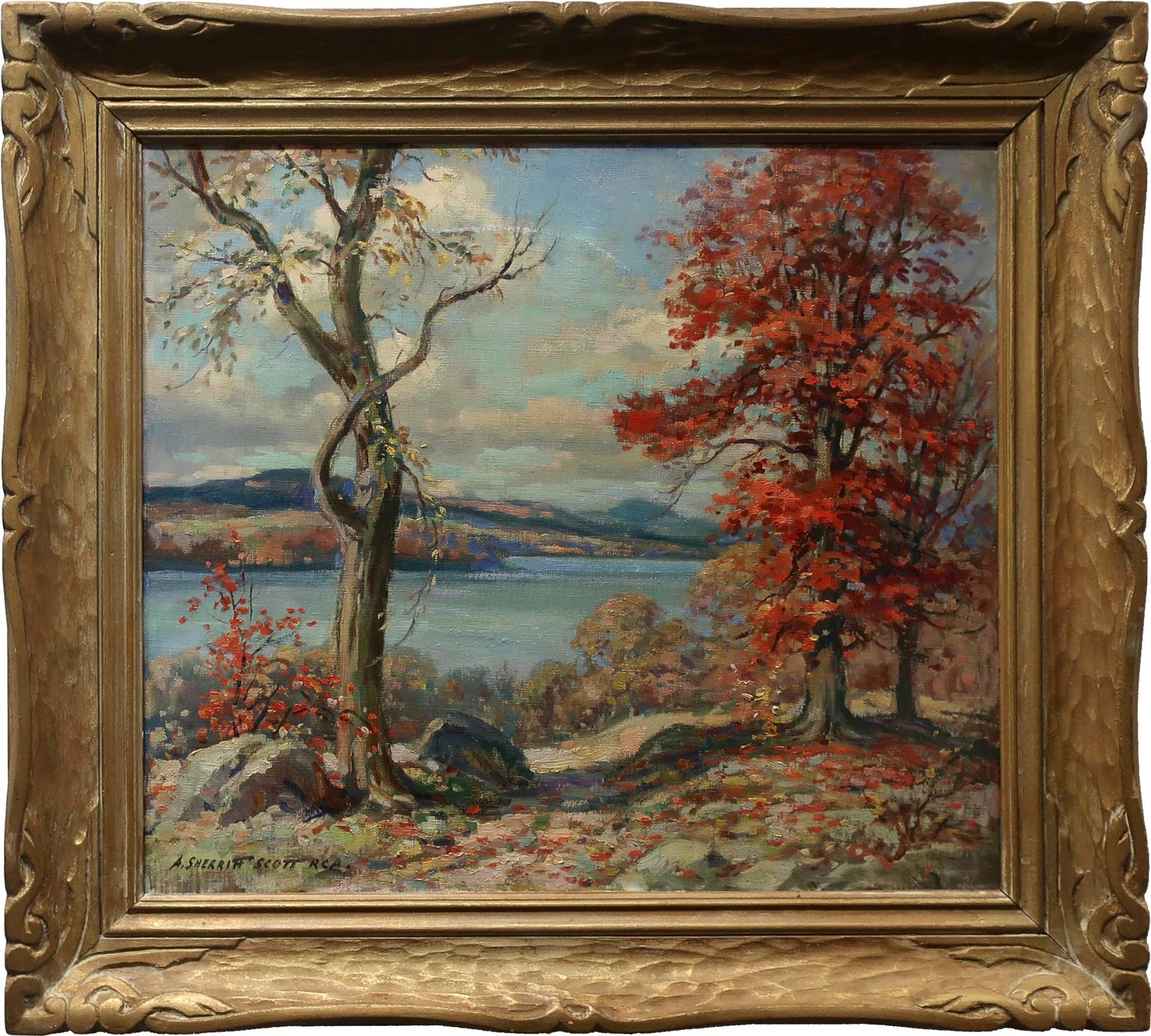 Adam Sherriff Scott (1887-1980) - Lake Memphremagog, P.Q.
