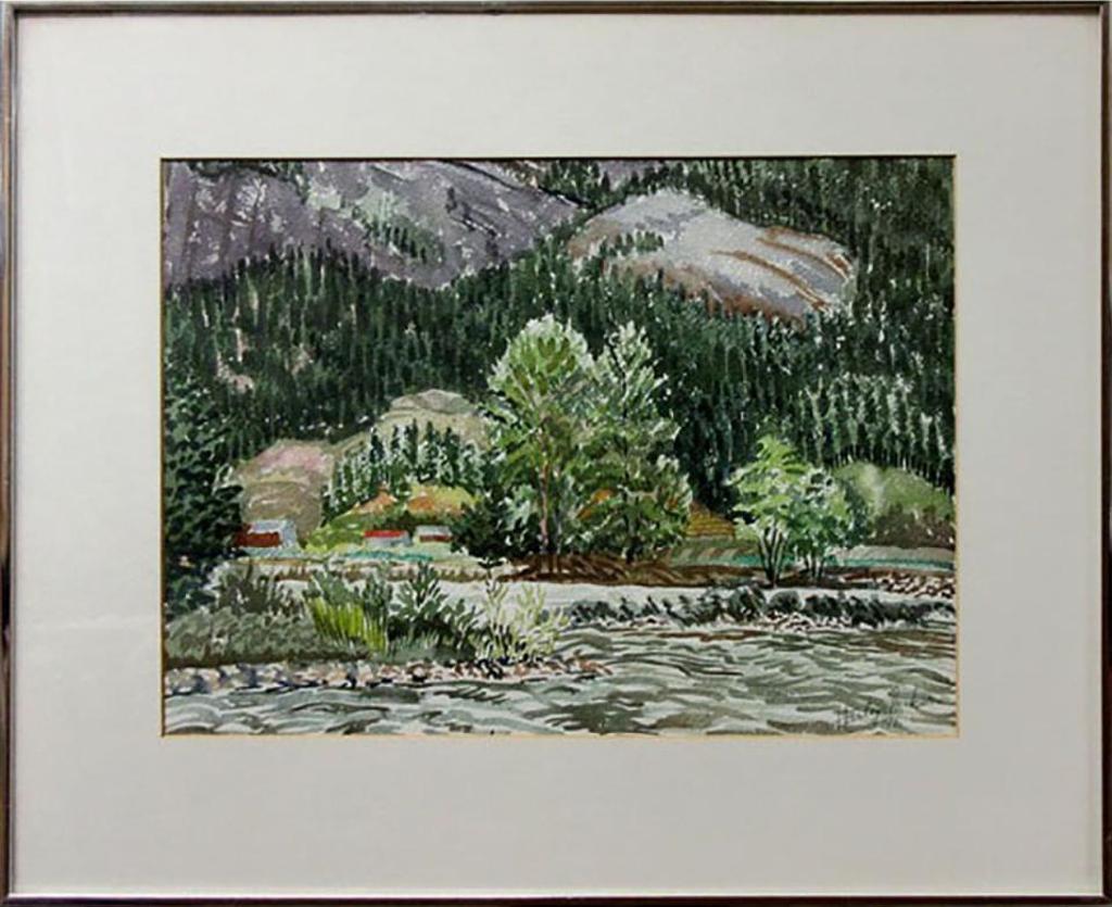 Harley Walter Blait Parker (1915-1992) - Slocan River