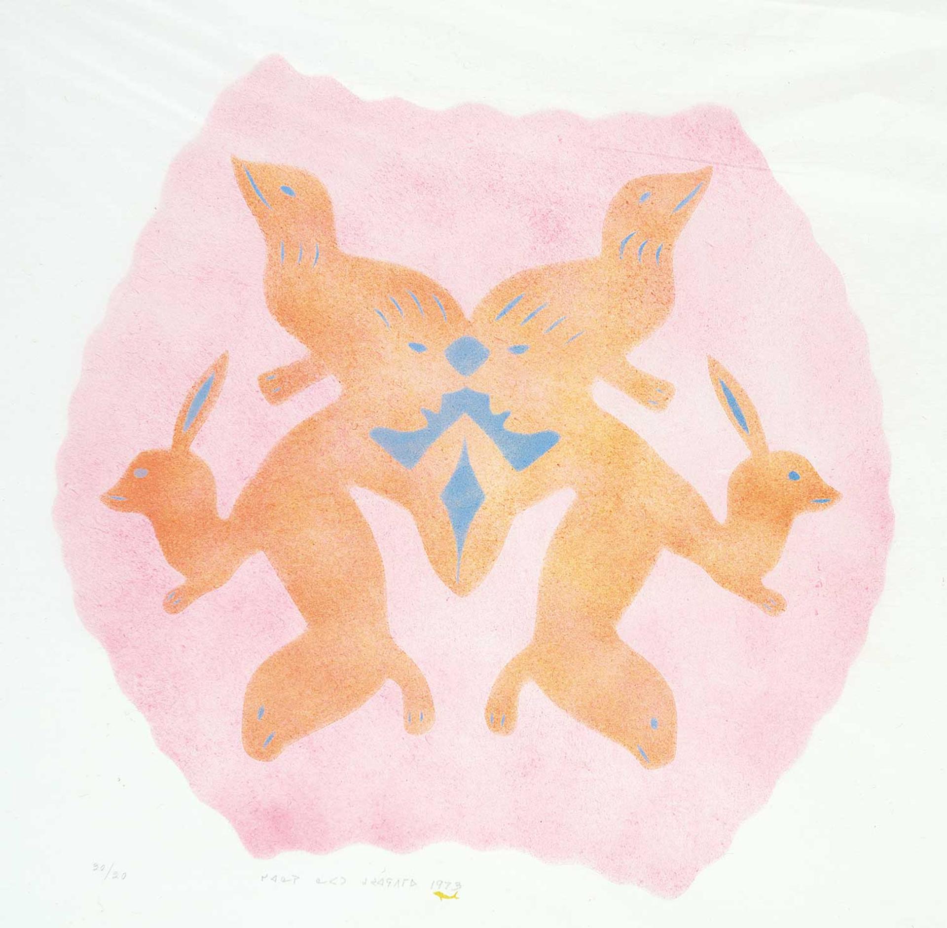 Henry Napartuk (1932-1985) - Untitled - Study/Composition #20/20