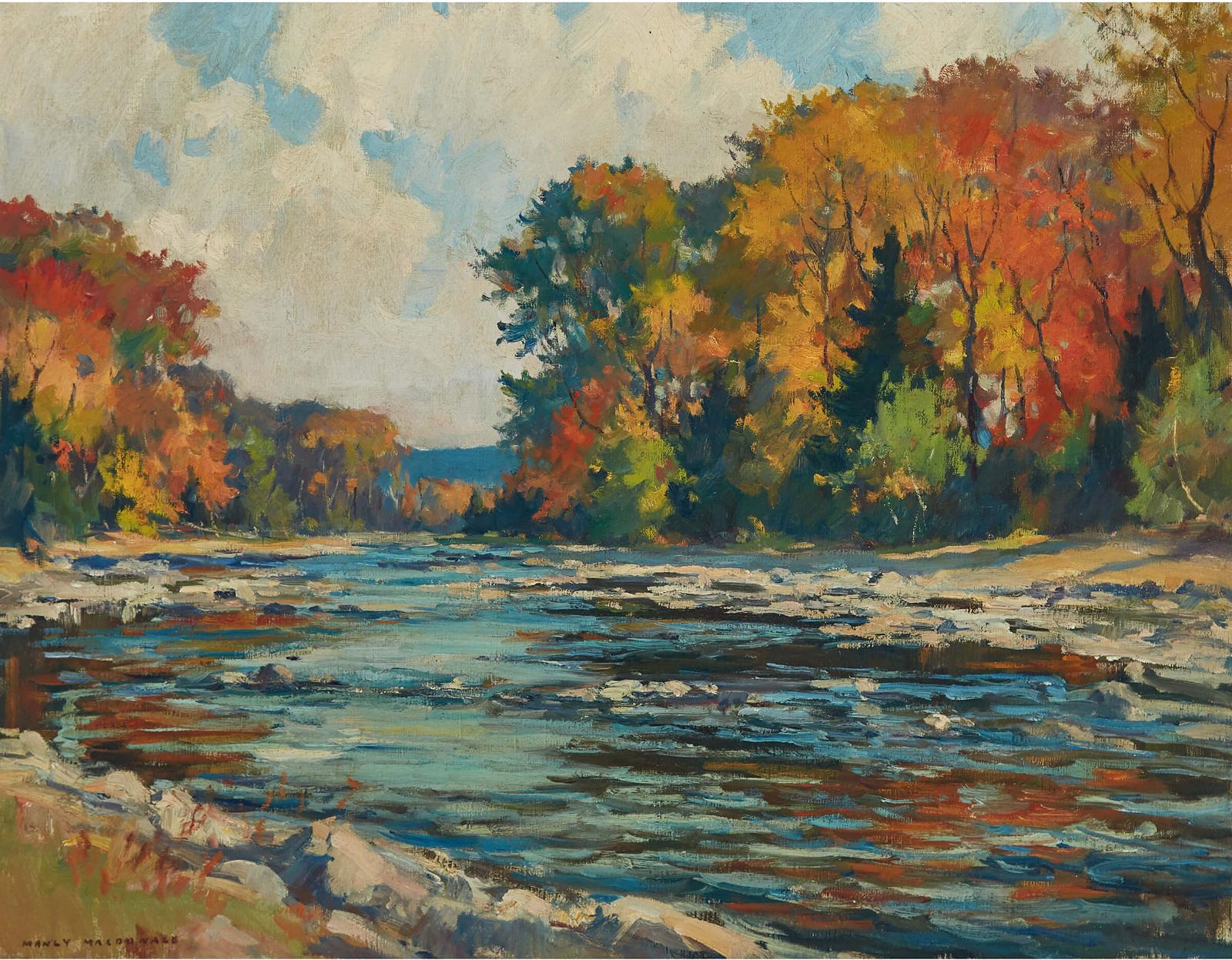 Manly Edward MacDonald (1889-1971) - River, Summer