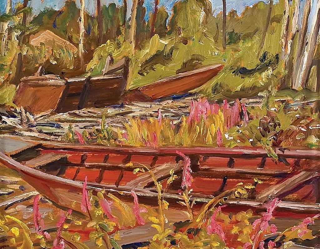 Alexander Young (A. Y.) Jackson (1882-1974) - DERELICTS. REGAN. ONTARIO