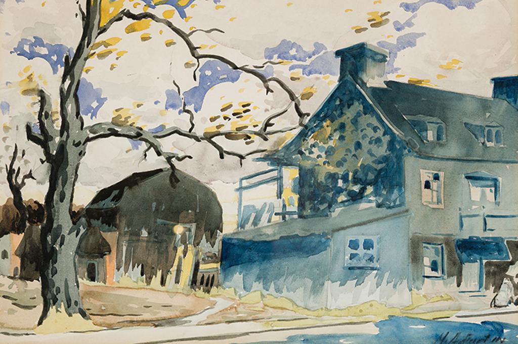 Marc-Aurèle Fortin (1888-1970) - Maison et grange