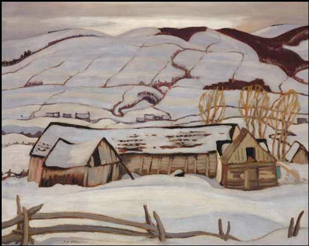 Alexander Young (A. Y.) Jackson (1882-1974) - Grey Day, St-Urbain (Morning, St-Urbain)