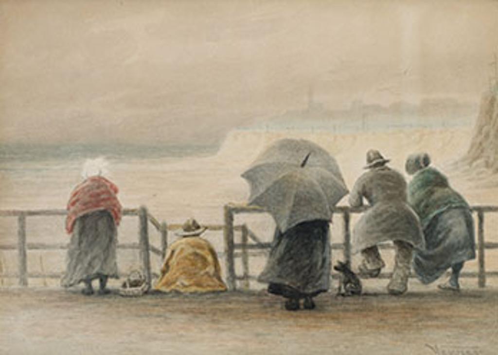 Frederick Arthur Verner (1836-1928) - After the Gale, Tynemouth