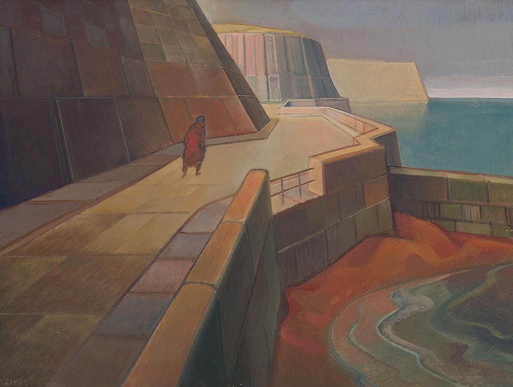 Henry George Glyde (1906-1998) - Below the Seawall