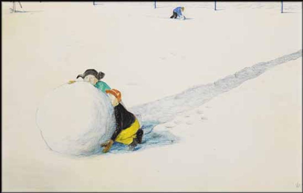 William Kurelek (1927-1977) - A Real Big One!