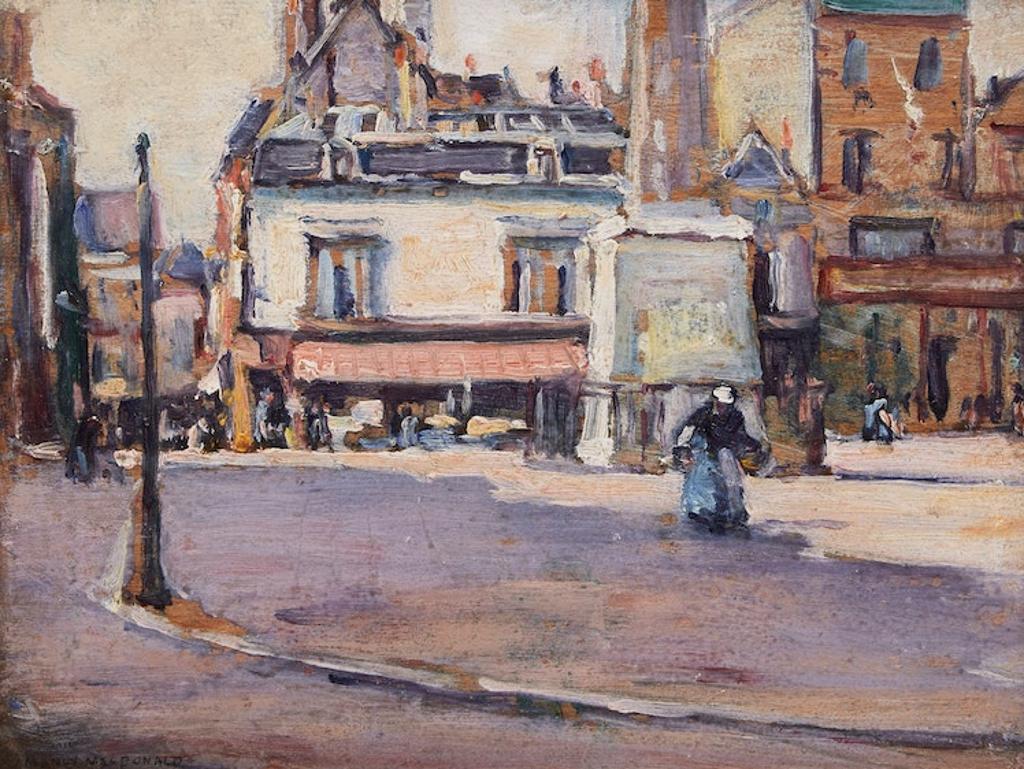 Manly Edward MacDonald (1889-1971) - Sunday Morning, French Village