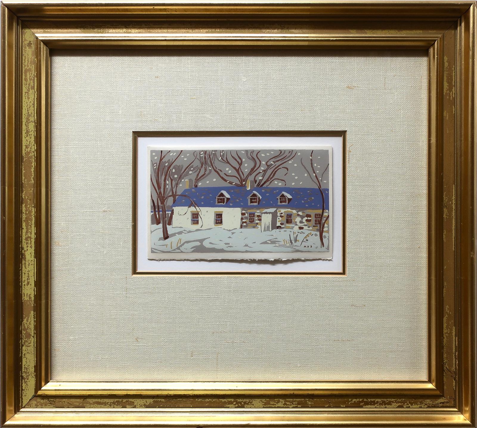 Alexander Young (A. Y.) Jackson (1882-1974) - D'pencier Home In Owen Sound (From Coutts Painters Of Canada Series), 1931