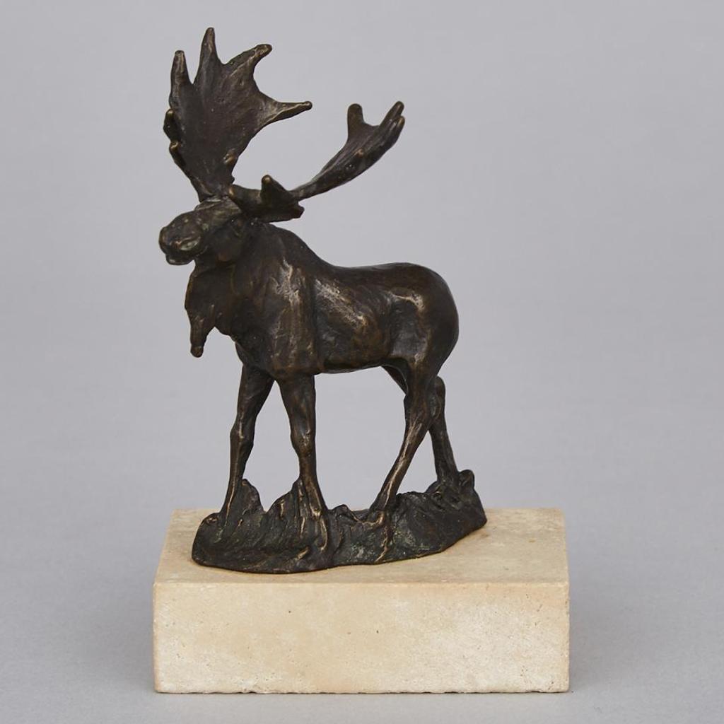Siegfried (Siggy) Rudolf Puchta (1933) - Standing Bull Moose
