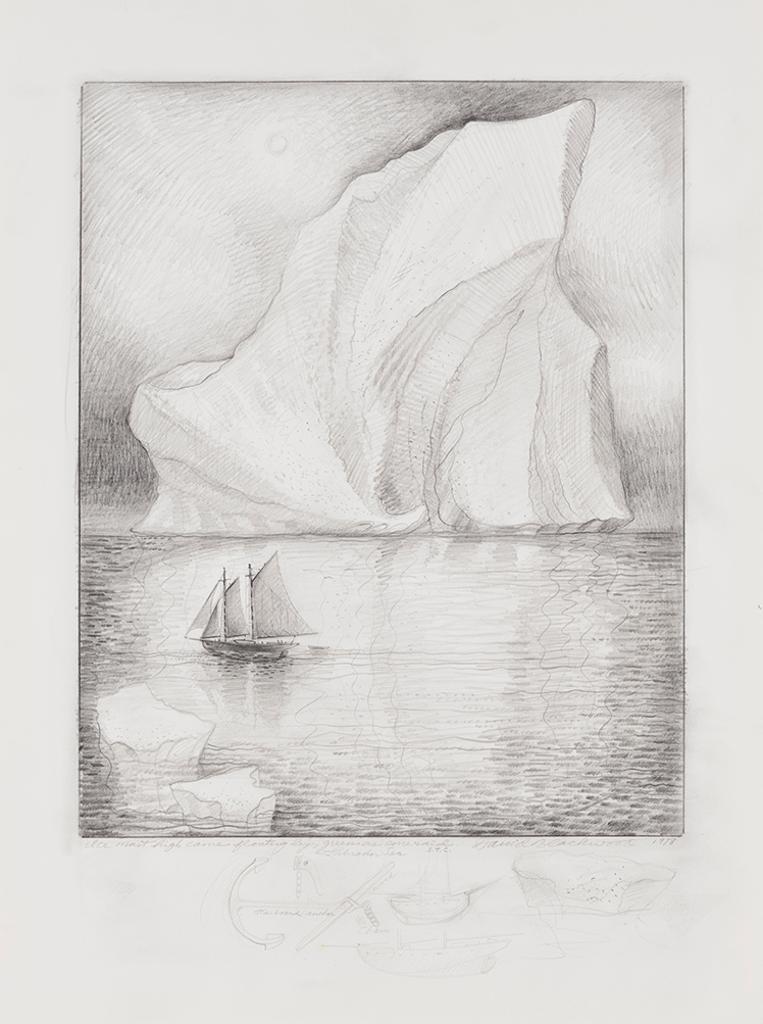 David Lloyd Blackwood (1941-2022) - Study for The Flora S. Nickerson Down on the Labrador