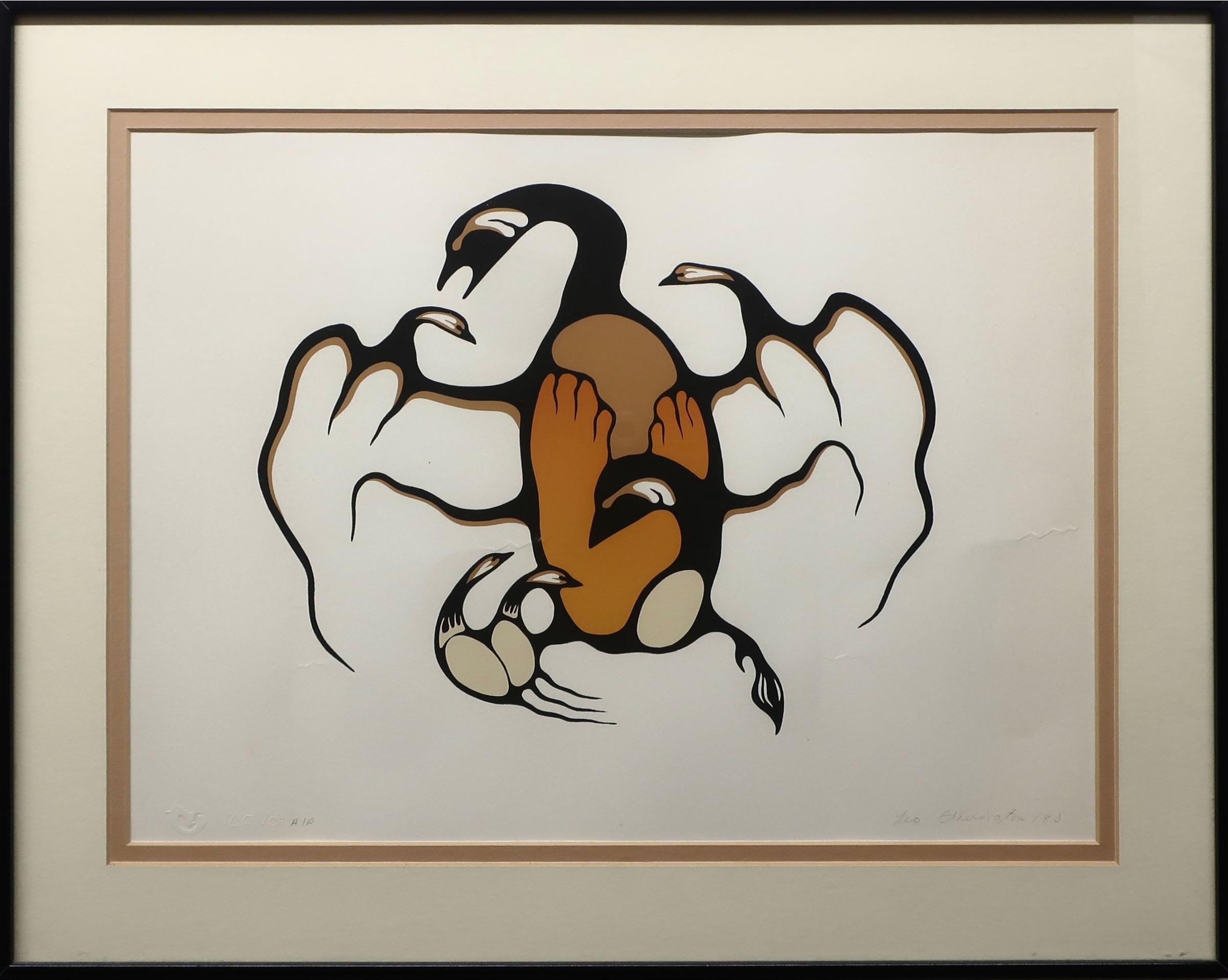 Leo Etherington (1953) - Untitled (Bird Spirit)