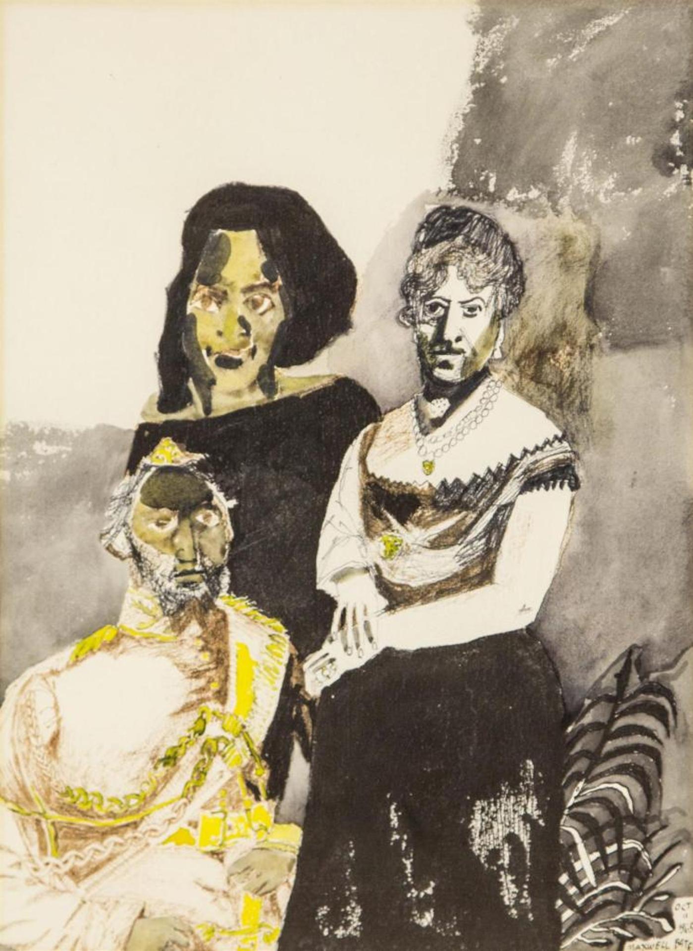 Maxwell Bennett Bates (1906-1980) - Spanish Family