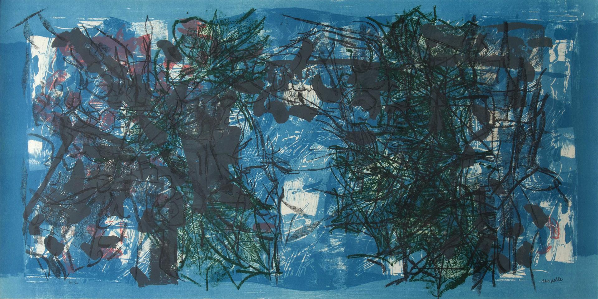 Jean-Paul Riopelle (1923-2002) - Album 67 (nº 14), 1967