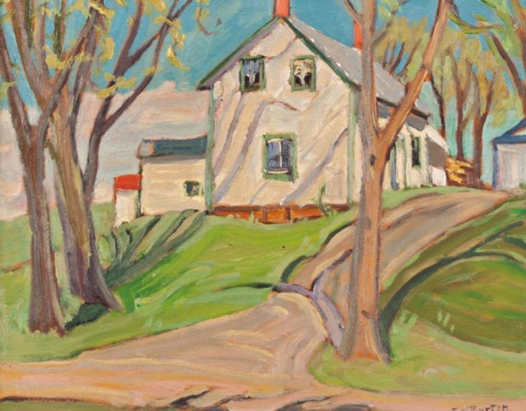 Ralph Wallace Burton (1905-1983) - White House and Shadows, Appleton