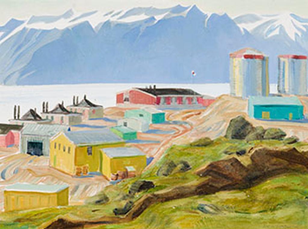 Doris Jean McCarthy (1910-2010) - Village of Pond Inlet, NWT